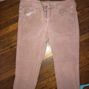 American eagle rose jeggings